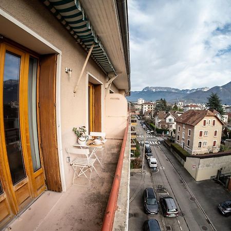 Ferienwohnung Les 3 Monts - Vue Panoramique Sur Les Montagnes Annecy Exterior foto