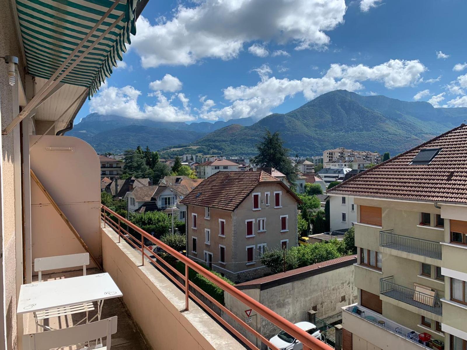 Ferienwohnung Les 3 Monts - Vue Panoramique Sur Les Montagnes Annecy Exterior foto